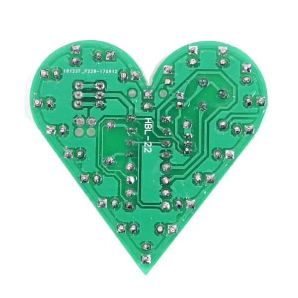 DIY Kit Heart Shape Breathing Lamp Module Kit DC4V-6V Breathing LED Suite DIY Electronic Production Red/White/Blue/Green - Image 6