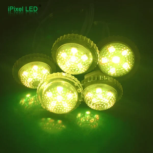 Hot Product 38MM 6LEDs DC24v Digital Colorful RGB Pixel SMD5050 Amusement Light