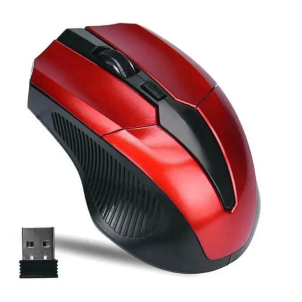 2.4GHz USB 2.0 Wireless Mouse 6-Button Blister Boxed Wireless Optical Gaming Mouse Home Office PC Fast And Smooth Movement - Image 5