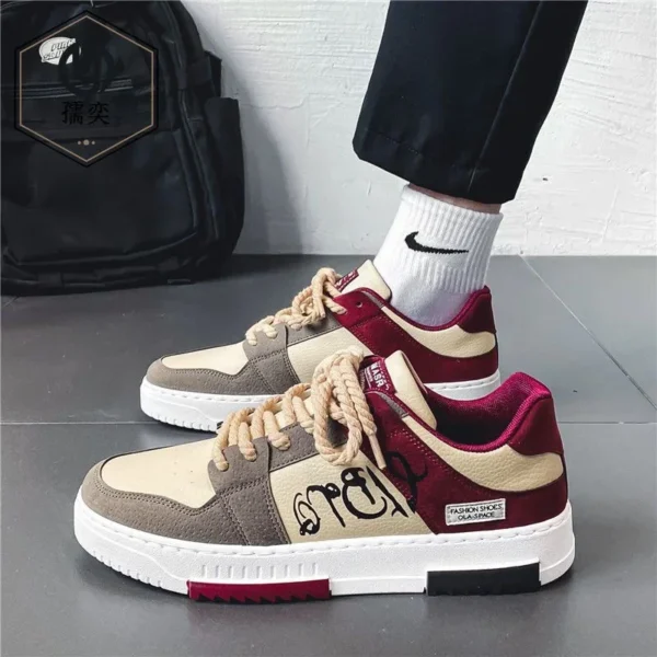 Unisex Couple Men Running Outdoor Sport Jogging Shoes 2024 New Women Vulcanized Shoes Flat Casual Sneakers For Zapatillas Hombre - Image 2