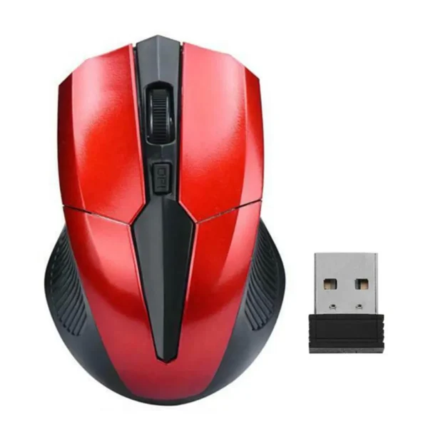 2.4GHz USB 2.0 Wireless Mouse 6-Button Blister Boxed Wireless Optical Gaming Mouse Home Office PC Fast And Smooth Movement - Image 3